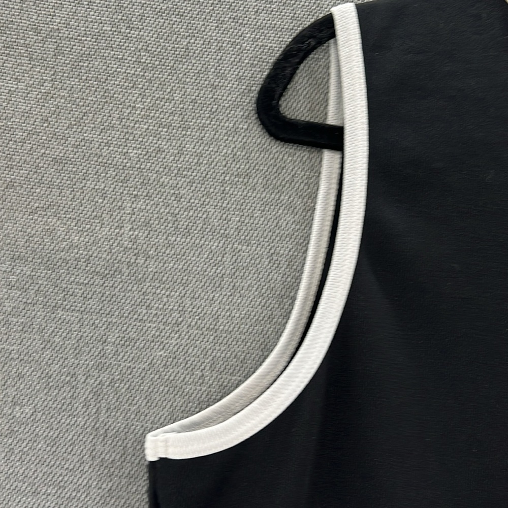 January 7 Made In USA Black White Hustle 99 Women‎ Lightweight Jersey Dress 3XL - Picture 9 of 10